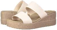 Crocs Brooklyn Mid Wedge Női Papucs Stucco/Mushroom 36-42 206219-16T