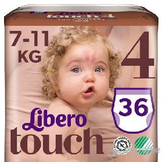 LIBERO TOUCH JUMBO 4 7-14 KG NADRÁGPELENKA 36 DARAB/CSOM - 430801008.7