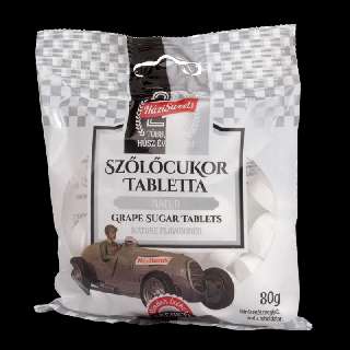 HÁZISWEETS SZŐLŐCUKOR PASZTILLA NATÚR 80 GR  - 100301017.NATUR