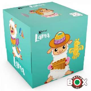 KARTIKA LAMA PAPÍRZSEBKENDŐ PAPÍRDOBOZOS 56DB 3 RÉTEGŰ 20X20 CM - 470802014.LAMADOBOZOS