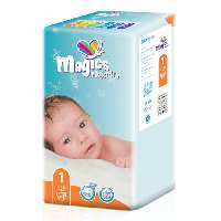 MAGICS FLEXIDRY NEWBORN 1 GYERMEK PELENKA 2-5 KG 50 DB/CSOMAG 3CS/# - 430810001.NEWBORN