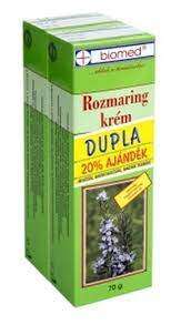 BIOMED ROZMARING KRÉM 2X 70 GR (REUMÁS FÁJDALMAKRA) DUPLA - 040101001.DUPLA