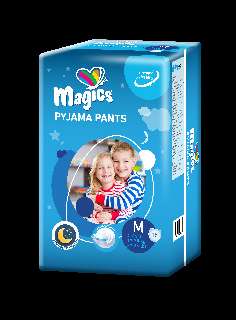 MAGICS PYJAMA PANTS M GYERMEK BUGYIPELENKA 17-30 KG 15 DB/CS - 430810005.M