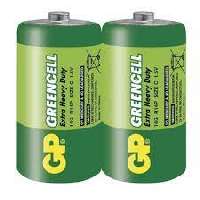 ELEM GP 14G GREENCELL R14 BABY C MÉRET 1,5V 2DB/CS - 530610000.BABY