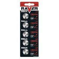 RAVER LITIUM GOMBELEM CR2016 5DB/CS - 530610000.CR2016RAVER