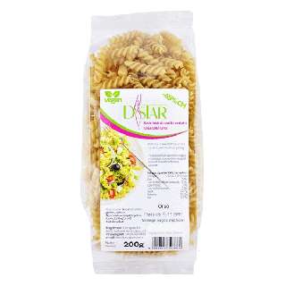 D-STAR SZÉNHIDRÁTCSÖKKENTETT SZÁRAZTÉSZTA ORSÓ/FUSILI 200 GR - 100707002.ORSÓFUSILI