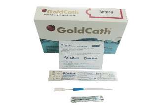 Demersan Goldcath Egyszer használatos Női Hidrofil katéter Steril vízpatronnal Ch 06-18 Női