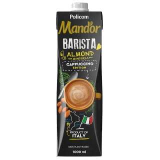 MAND'OR PRÉMIUM BARISTA MANDULAITAL 1 LITER GM. VEG.LM.GMO MENT. - 060625000.BARISTA