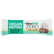 ABSOBAR ZÉRO PROTEIN SZELET VANÍLIÁS KEKSZ 40 GR GM. CM. VEGÁN - 100301011.VANÍLIAKEKSZ