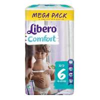 LIBERO COMFORT (6) GYERMEKPELENKA 13 - 20 KG MEGA PACK 68 DB/CSOM 3CS/# - 430801010.MEGAPACK6