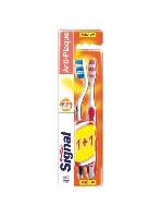SIGNAL FELNŐTT FOGKEFE 1+1 DB MEDIUM ANTI PLAQUE - 090325010