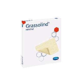 GRASSOLIND KENŐCSTÜLL 20 X 20 CM 10DB/DOBOZ IMPREGNÁLT GÉZLAP STERIL (HARTMANN) - 450103002.20X20