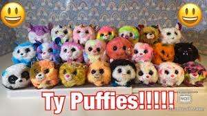 TY Puffies Plüss figurák 