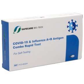 ECOTEST COVID ANTIGÉN ÉS INFLUENZA A+B VÍRUS KOMBINÁLT TESZT ORRÜREGES 1 DB-OS - 420309015
