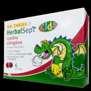 DR THEISS HERBAL SEPT KIDS NYALÓKA KÖHÖGÉSRE 6 DARABOS - 050201038.KÖHÖGÉS