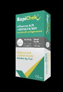 RAPICHEK INFLUENZA A/B + COVID-19/RSV KOMBINÁLT ANTIGÉN TESZT 1 DB-OS - 441011001.KOMBIRSV