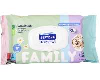 SEPTONA FAMILY NEDVES TÖRLŐKENDŐ KUPAKOS KAMILLA 100 DARABOS - 430130000.100