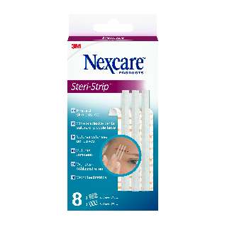 NEXCARE STERI-STRIP SEBZÁRÓ CSÍK VEGYES MÉRET (6MM X 75MM, 3MM X 75MM) - 421002009