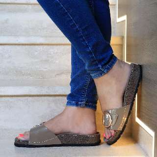 Batz Lucky Taupe Női Papucs 36-41