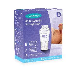 LANSINOH ANYATEJTÁROLÓ ZACSKÓ STERIL 50 DB-OS - 430404009