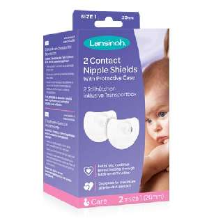 LANSINOH KONTAKT BIMBÓVÉDŐ MINI (20MM) 2 DB-OS  - 430404047