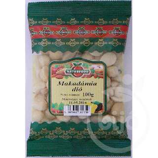 NATURFOOD MAKADÁMIA DIÓ 100 GR - 100101007