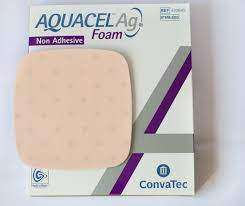 AQUACEL AG FOAM 20 X 20 CM NEM ÖNTAPADÓ HABKÖTSZER STERIL 5DB/DOBOZ - 450108000.2020