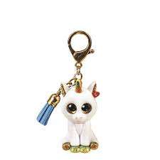 TY MINI BOOS CLIP PLÜSS FIGURA PIXY FEHÉR UNIKORNIS - 431304004.FEHÉRUNIKORNIS