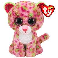 TY BOOS PLÜS FIGURA 15 CM LAINEY RÓZSASZÍN LEOPÁRD - 431304008.LAINEY