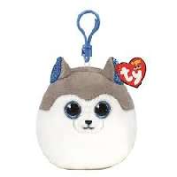 TY SQUISH_A_BOOS PLÜSS FIGURA CLIP 8,5 CM SLUSH HUSKY - 431304006.HUSKY