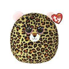 TY SQUISH-A-BOSS PÁRNA ALAKÚ PLÜSS FIGURA LIVVIE LEOPÁRD 22 CM - 431304003.LIVVIELEOPÁRD