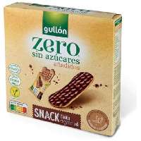 GULLÓN SNACK ÉTCSOKOLÁDÉS SZELET HOZZÁADOTT CUKOR NÉLKÜL,ÉDESÍTŐSZERREL 6 X 25GR - 101108010.1