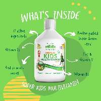 SWEDISH NUTRA SUPER KIDS FOLYÉKONY MULTIVITAMIN GYEREKEKNEK 500 ML 3+ - 050131004