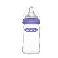 LANSINOH MOMMA CUMISÜVEG ÜVEGBŐL 160 ML LASSÚ FOLYÁSÚ ETETŐCUMIVAL - 430404041.160