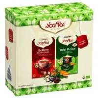 YOGI TEA SZETT NYUGALOM RELAXÁLÓ+LEFEKVÉS ELŐTTI TEA 2 X 17DB/DOB - 060115001.NYUGALOM