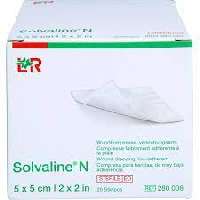 SOLVALINE N 5 X 5 CM 280008 (25DB/DOBOZ) STERIL (LOHMANN) - 450101009
