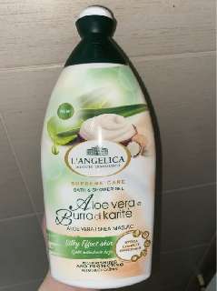 L'ANGELICA HAB ÉS TUSFÜRDŐ ALOEVERA & SHEA VAJ 500 ML - 490200025