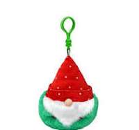 TY BOOS PLÜSS FIGURA CLIP 8,5 CM TOPSY PIROS TÖRPE KALAPPAL - 431304005.PIROSTÖRPE