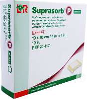 SUPRASORB P ÖNTAPADÓ 10 X 10 CM (10DB/DOBOZ) 20417 HABSZIVACS KÖTSZER (LOHMANN) - 450101029.P10X10ÖNT