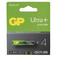 GP ULTRAPLUS ELEM LR03 AAA 4 DARABOS 1,5V ULTRA+ - 530610000.LR03