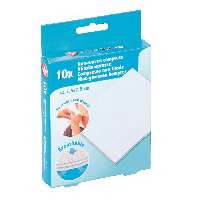 STERIL PÁRNA NEM SZŐTT FLIZ ANYAGBÓL 10DB/DOB 7,5*7,5 CM COMFORT AID - 421025000.16