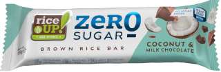 RICE UP ZERO BARNA RIZSSZELET KÓKUSZ TEJCSOKOLÁDÉ 18 GR (GLUTÉNMENTES) - 100601064.KÓKUSZ