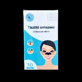 TISZTÍTÓ ORRTAPASZ 10 DB/DOBOZ - 040103001.10