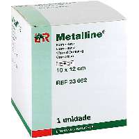 METALLINE 10 X 12 CM (50DB/DOBOZ) 23082 IMPREGNÁLT GÉZLAP STERIL (LOHMANN) - 450101011.10X12