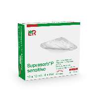 SUPRASORB P SENSITIVE BORDER LITE SZILIKON HABKÖTSZER 10 X 10 CM 10DB/DOBOZ STERIL (LOHMANN) 139083 - 450101039.1010