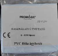 PVC LEPEDŐ 200 X 120 CM (B-8200 TÍPUSÚ) - 420803000.200120