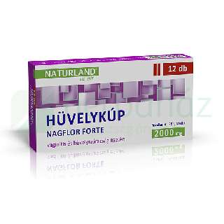 NATURLAND HÜVELYKÚP 2000MG 12 DB-OS NAGFLOR FORTE - 040704001