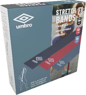 UMBRO FITNESS GUMISZALAG 3 DB-OS 120 X 12 CM - 510508009