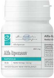 CASA ALFA-LIPONSAV KAPSZULA 60 DB 400 MG - 050101018