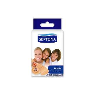 SEPTONA SEBTAPASZ FAMILY SEBBE RAGADÁST GÁTLÓ GÉZZEL 20 DB-OS - 421011003